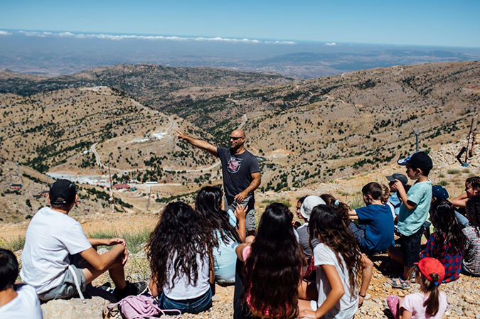 סיור בחרמון צילום עדי פרץ